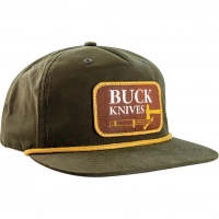 Бейсболка Buck Vintage Logo, зеленая купить в Барнауле