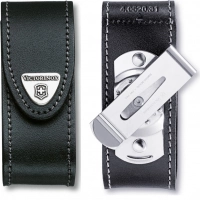 Чехол для ножа Victorinox Leather Belt Pouch, черный, кожа купить в Барнауле