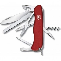 Мультитул Victorinox Outrider 0.8513, сталь X50CrMoV15, рукоять нейлон, красный купить в Барнауле