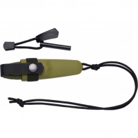 Нож Morakniv Eldris + огниво , цвет зеленый купить в Барнауле