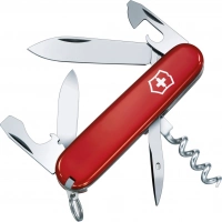 Нож перочинный Victorinox Tourist, сталь X55CrMo14, рукоять Cellidor®, красный купить в Барнауле