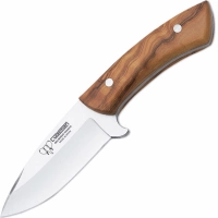 Нож с фиксированным клинком Cudeman Cuchillo Desollador, сталь 440 Stainless Steel, рукоять оливковое дерево купить в Барнауле