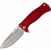 Нож складной LionSteel SR11A RS RED, сталь Uddeholm Sleipner® Satin Finish, рукоять алюминий (Solid®), красный купить в Барнауле