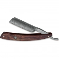 Опасная бритва Boker Damascus Curly Birch 6/8, сталь дамаск, рукоять коричневая береза купить в Барнауле