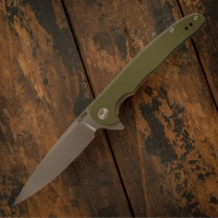 Складной нож CJRB Briar, сталь D2, Green G10 купить в Барнауле