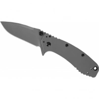 Складной полуавтоматический нож Kershaw Cryo K1555TI, сталь 8Cr13MOV, рукоять сталь купить в Барнауле