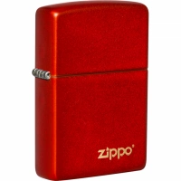 Зажигалка Classic Metallic Red ZIPPO с логотипом Zippo купить в Барнауле