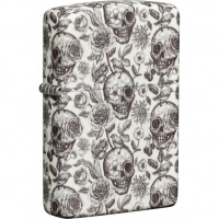 Зажигалка Skeleton Glow in the Dark Green ZIPPO купить в Барнауле