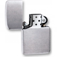 Зажигалка ZIPPO 1941 Replica™ с покрытием Brushed Chrome, латунь/сталь, серебристая, 36x12x56 мм купить в Барнауле