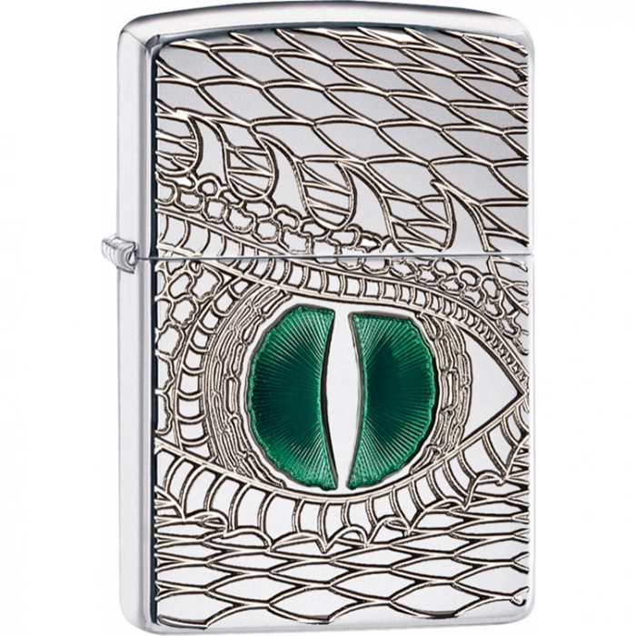 Зажигалка ZIPPO Armor™ Глаз с покрытием High Polish Chrome