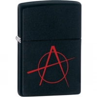 Зажигалка ZIPPO Classic А с покрытием Black Matte, латунь/сталь, чёрная, матовая, 36x12x56 мм купить в Барнауле