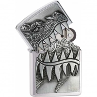 Зажигалка ZIPPO Classic с покрытием Brushed Chrome купить в Барнауле