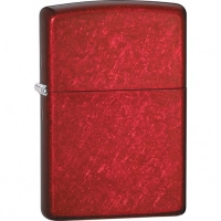 Зажигалка ZIPPO Classic с покрытием Candy Apple Red™, латунь/сталь, красная, глянцевая, 36x12x56 мм купить в Барнауле