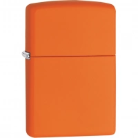 Зажигалка ZIPPO Classic с покрытием Orange Matte купить в Барнауле