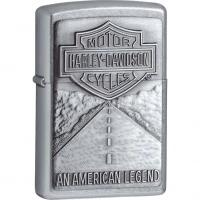 Зажигалка ZIPPO Harley-Davidson® Легенда, с покрытием Street Chrome™ купить в Барнауле