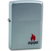 Зажигалка ZIPPO Satin Chrome, латунь с ник.-хром. покрыт., серебр., матовая, 36х56х12 мм купить в Барнауле