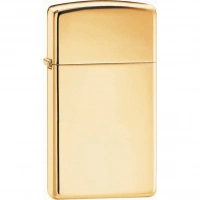 Зажигалка ZIPPO Slim® с покрытием High Polish Brass купить в Барнауле