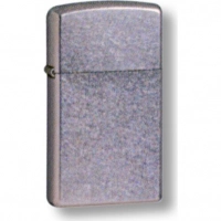 Зажигалка ZIPPO Slim® с покрытием Street Chrome™, латунь/сталь, серебристая, матовая, 30х10×55 мм купить в Барнауле