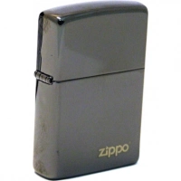 Зажигалка ZIPPO ZL Ebony, латунь с никеле-хромовым покрытием, черный, глянцевая, 36х56х12 мм купить в Барнауле